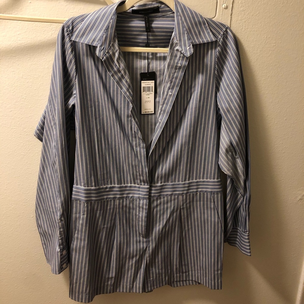 BCBGMaxAzria business romper